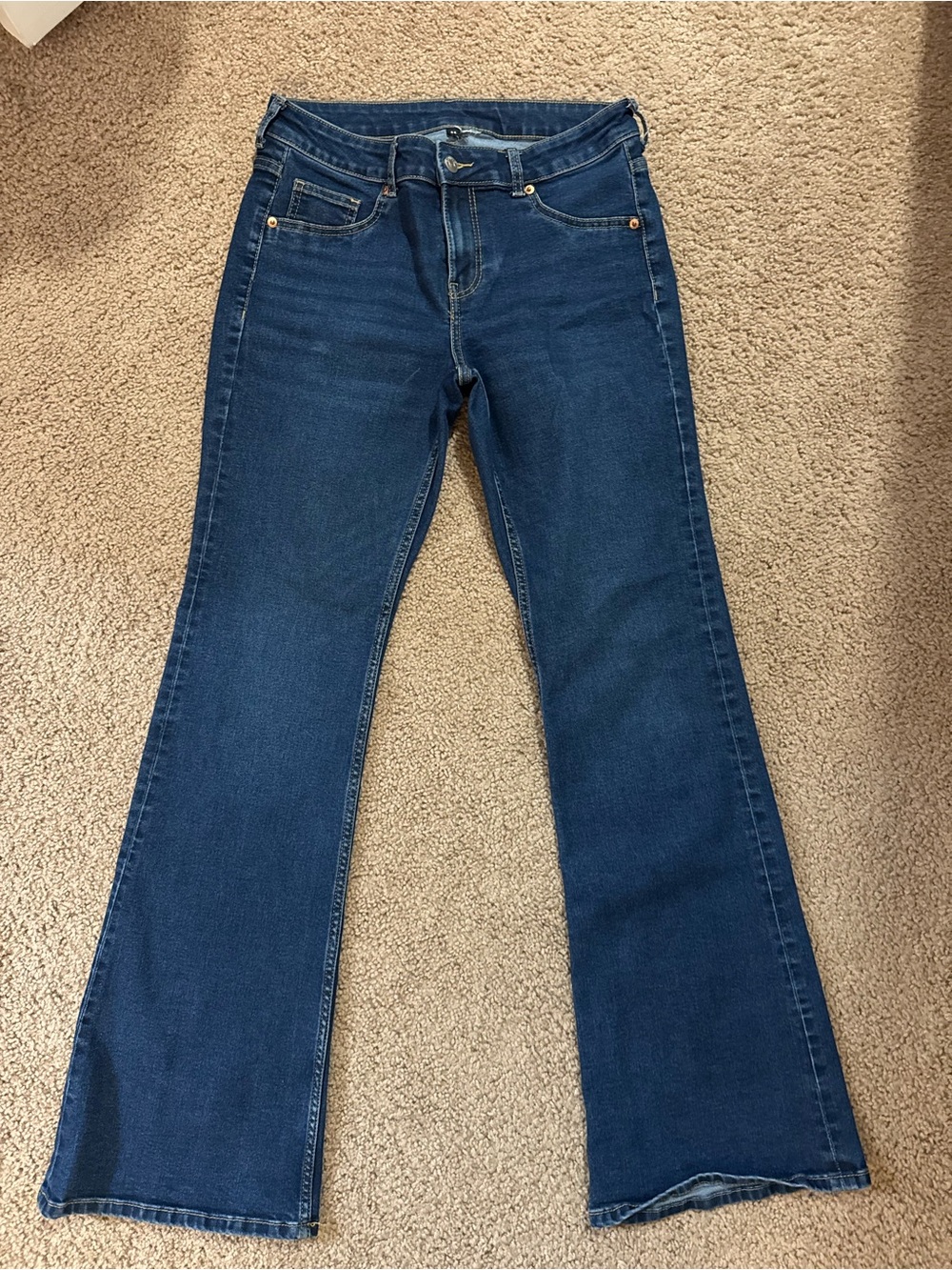 Divided Women's Dark Blue Bootcut Jeans